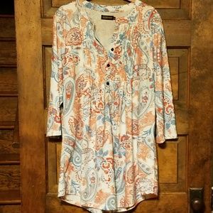 Reborn Paisley Tunic